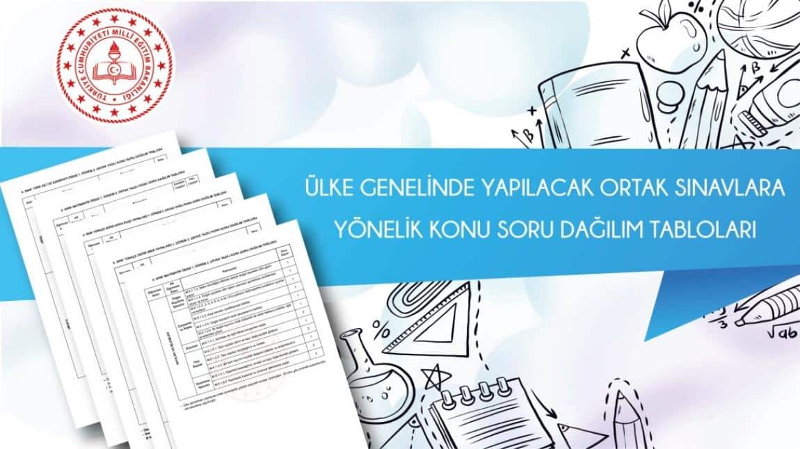 Ülke Genelinde 6.Sınıf Türkçe ve Matematik Dersleri İçin Ortak Sınavlar 26 Aralık 2023 Salı Günü Yapılacaktır
